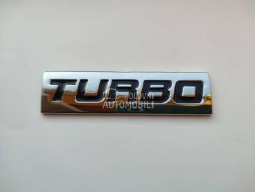 Natpis pločica TURBO  