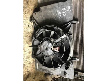 ventilator hladnjaka za Ford Fiesta od 2008. do 2017. god.