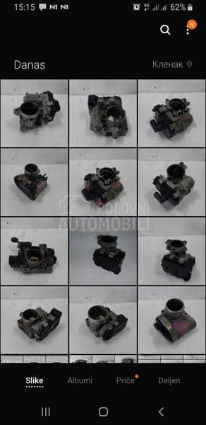 Klapna gasa 1.9 8v mjt 120ks