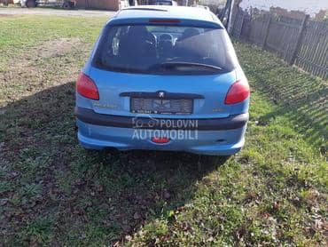 Gepek vrata za Peugeot 206