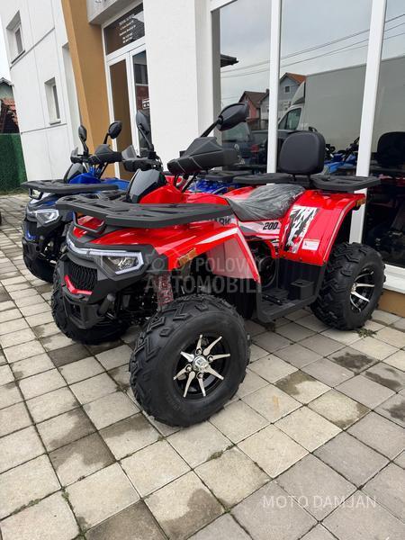 Nitro SHARK II 200 Alufelne