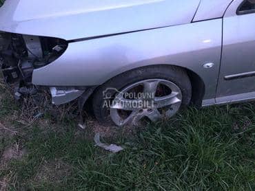 Levo i desno krilo-blatobran za Peugeot 407 od 2004. do 2009. god.