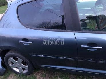 Zadnja desna vrata za Peugeot 207 od 2005. do 2012. god.
