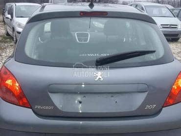 Gepek vrata hedzbeg i SW za Peugeot 207 od 2006. do 2014. god.