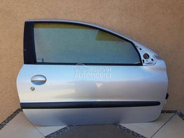 Vrata desna suvozačeva siva za Peugeot 206