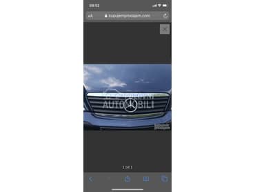 maska haube /vise modela za Mercedes Benz A 140, A 150, A 160 ... od 1997. do 2004. god.