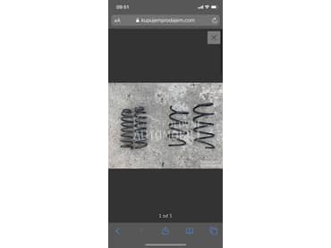 prednje i zadnje ogruge W168 za Mercedes Benz A Klasa, A 140, A 150 ... od 1997. do 2004. god.