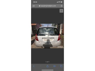 peta vrata- zadnja siva w169 za Mercedes Benz A Klasa, A 140, A 150 ... od 2004. do 2012. god.