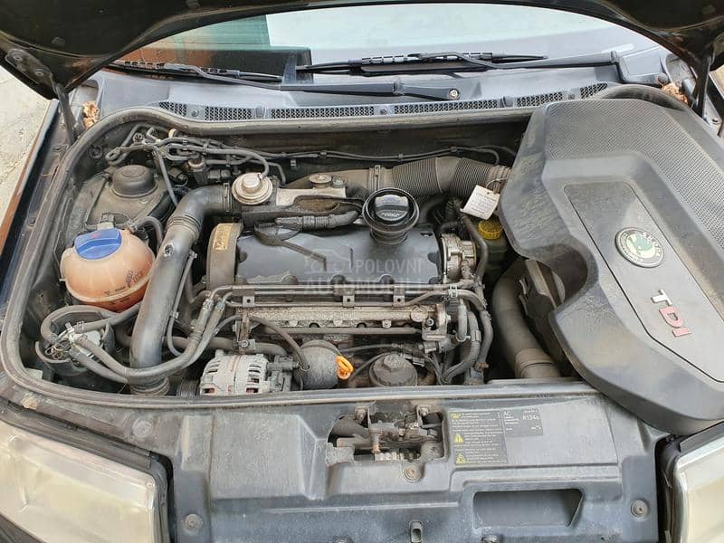 Škoda Fabia -  kompletan auto u delovima