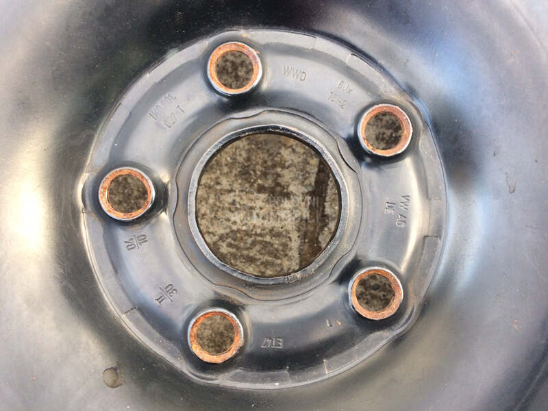 Čelične felne VW Audi Skoda 15" 5 x 112
