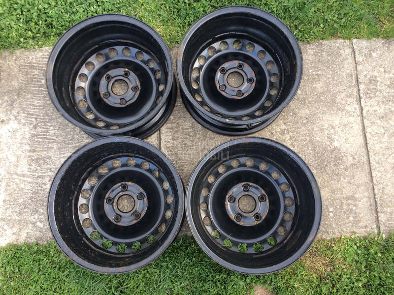 Čelične felne VW Audi Skoda 15" 5 x 112