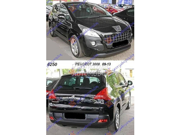 BRANIK prednji - zadnji za Peugeot 3008 od 2009. do 2014. god.