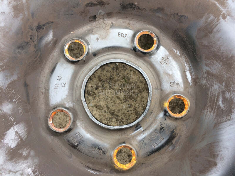 Čelične felne VW Audi Škoda 15" 5 x 112