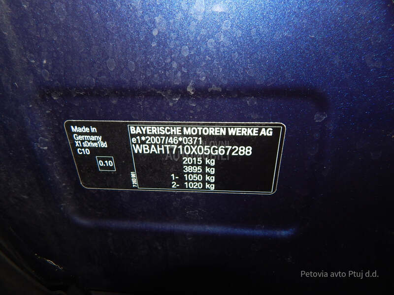 BMW X1 18d NEMAČKO POREKLO