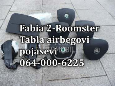 Skoda Roomster tabla,airbag za Škoda Roomster