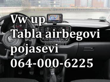 VW UP tabla,airbag,pojas za Volkswagen up!