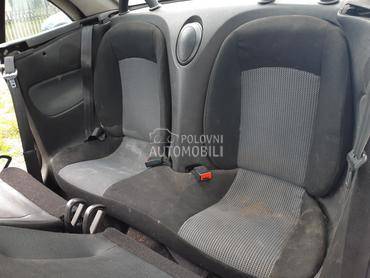 Zadnje sedište 206cc za Peugeot 206