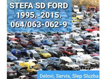 karoserija i svi ostali delovi za Ford C-Max, Cougar, Courier ... od 1995. do 2015. god.