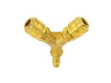 Brza spojka pneumatska dupla  