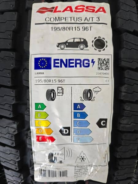 Lassa 195/80 R15 Zimska