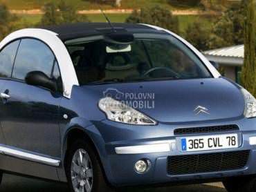Delovi za Citroen C3 pluriel od 2002. do 2010. god.