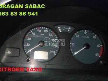 Kilometar sat - brzinomer za Citroen Xsara Picasso od 1996. do 2009. god.