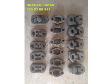 Nosač izduvnog sistema za Citroen C2, C3, C4 ... od 1996. do 2009. god.