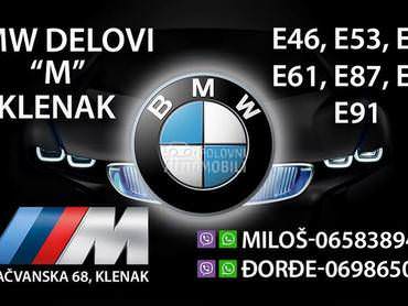Svi delovi za e87,e46,e60 za BMW Serija 1, Serija 3, Compact ... od 1998. do 2010. god.