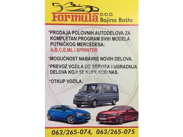 Elektro podizači prozora za Mercedes Benz A Klasa, C Klasa, E Klasa ...