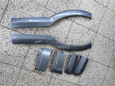 Rubovi lajsne plastike branika za Opel Zafira