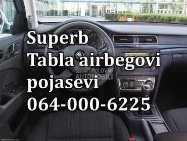 Skoda Superb tabla,airbag za Škoda Superb