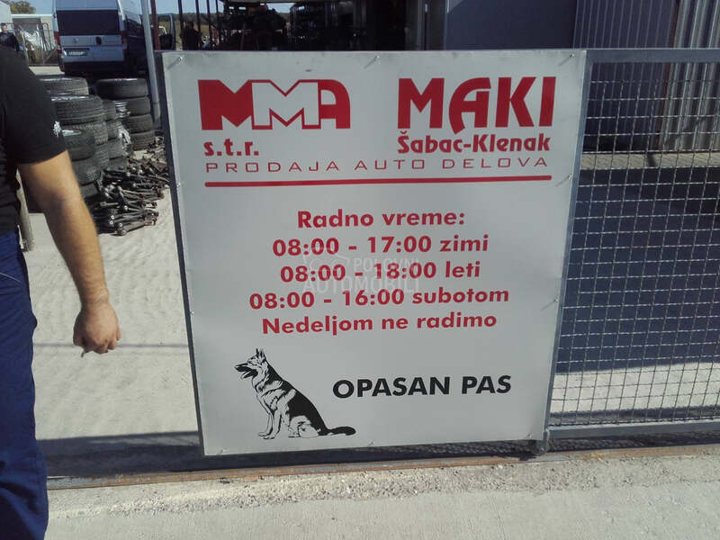 Staklo zadnja leva stranica
