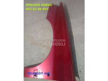 Blatobran i krilo za Peugeot 307 od 1996. do 2009. god.