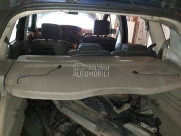polica prtljažnika za senik 2 za Renault Scenic