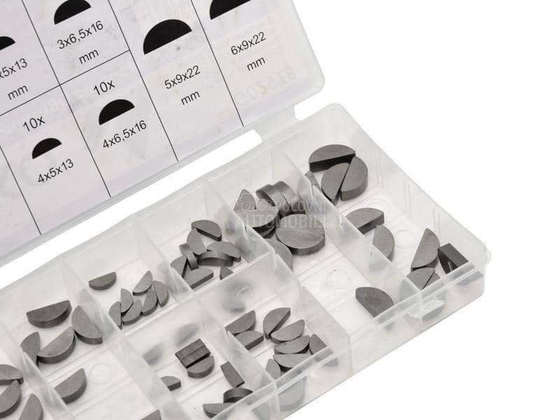 Set klinova u obliku polukruga 80 komada