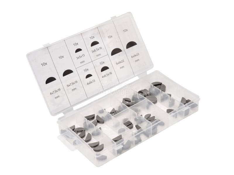 Set klinova u obliku polukruga 80 komada