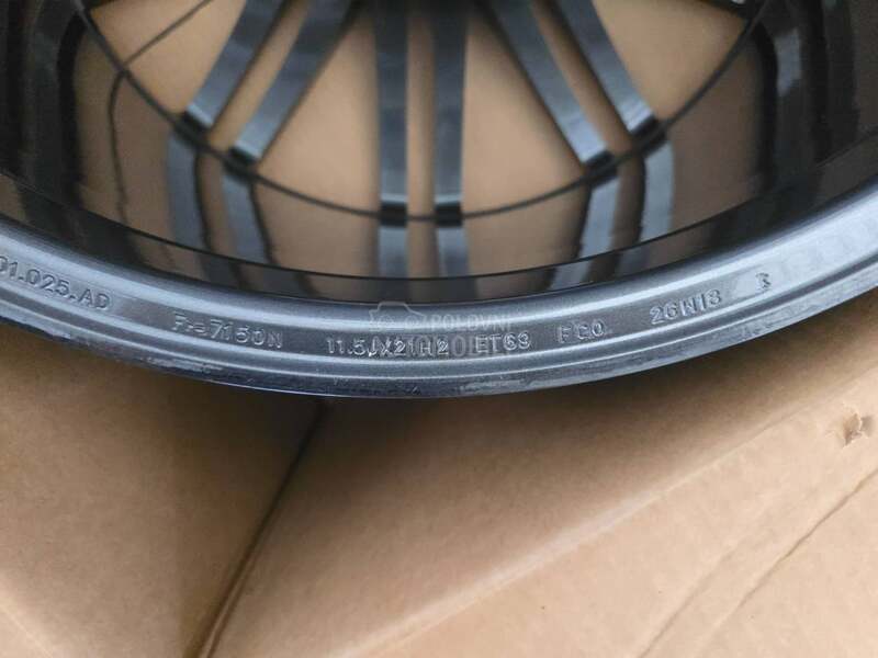 Aluminijumske felne panamera original 21" 5 x 130