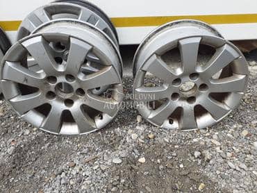 Aluminijumske felne borbet 15" 5 x 110