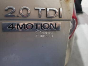 4motion za Volkswagen Passat B6 od 2005. do 2009. god.