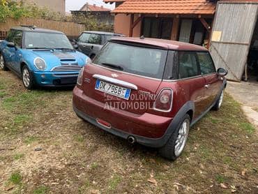 kompletan auto u delovima za Mini Cooper, Cooper S, One ... od 2001. do 2012. god.
