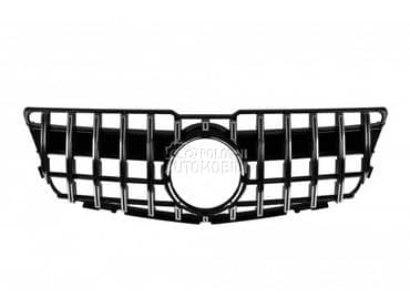 Maska GT hrom-crna X204 za Mercedes Benz GLK 220, GLK 320, GLK 350 ... od 2008. do 2012. god.