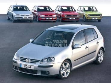 Delovi motora za Volkswagen Golf 5 od 2004. do 2008. god.