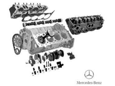 Delovi motora za Mercedes Benz A Klasa od 1997. do 2012. god.