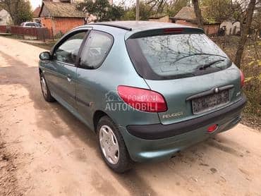 Torzija- zadnji trap za Peugeot 206