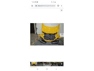 hauba maska far krilo branik za Audi R8