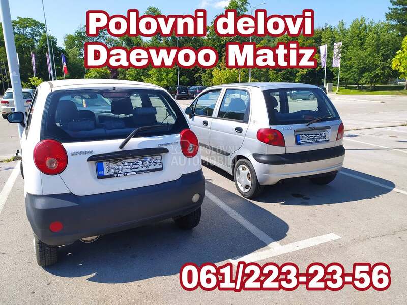 Daewoo Matiz -  kompletan auto u delovima