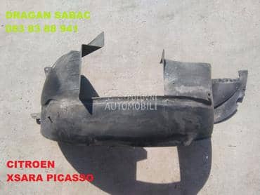 Donja zaštita (šusplehpotkrilo za Citroen DS3