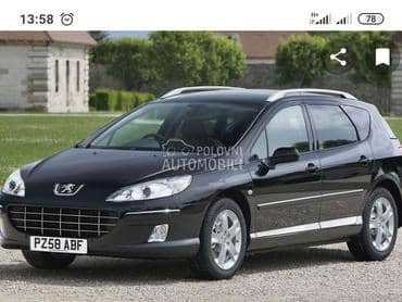 komplet auto u delovima za Peugeot 407