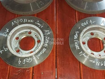 Prednji i zadnji diskovi TRW za Audi A3 od 1997. do 2003. god.