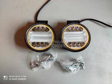 Radni far 72W 12V-24V okrugli  